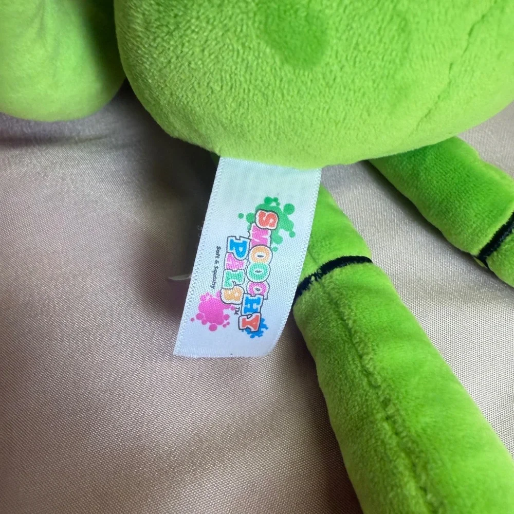 Smoochy Pals Neon Green Skeleton Frankenstein Monster Plush Soft Squishy Toy